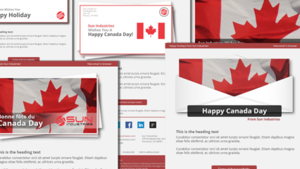 Holiday E-mail Template Thumbnail